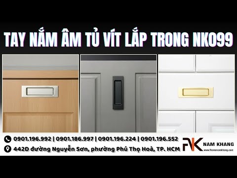 Tay Nắm &Acirc;m Cửa Tủ L&ugrave;a NK099 - Giải Ph&aacute;p Tối Ưu Cho Kh&ocirc;ng Gian Hiện Đại