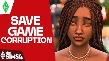 IMPORTANT WARNING🚨 Corrupted Save Files & NO FIX Once It Starts - Sims 4