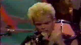 Billy Idol Singing Dancing With Myself chords