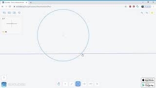 2.7 Euclidea - Erect a Perpendicular - Soluce 1L 3E screenshot 5