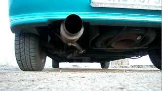 Peugeot 306 1.4 Exhaust Sound - Zvuk Výfuku