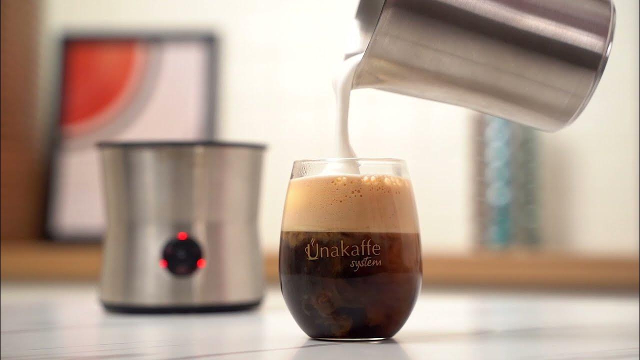 How to Use Milk Frother Unakaffe System YouTube