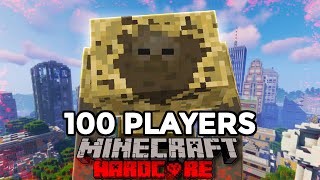 100 Players Survive a Zombie Apocalypse in Minecraft Hardcore!