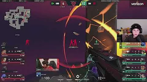 Kyedae's Reaction on Sentinels Winning VCT Americas Kick Off Against LOUD || #valorant #vct