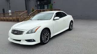 2013 Infiniti G37 IPL Convertible Walk Around Video Top Up