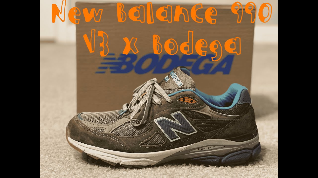 New Balance 990 V3 x Bodega