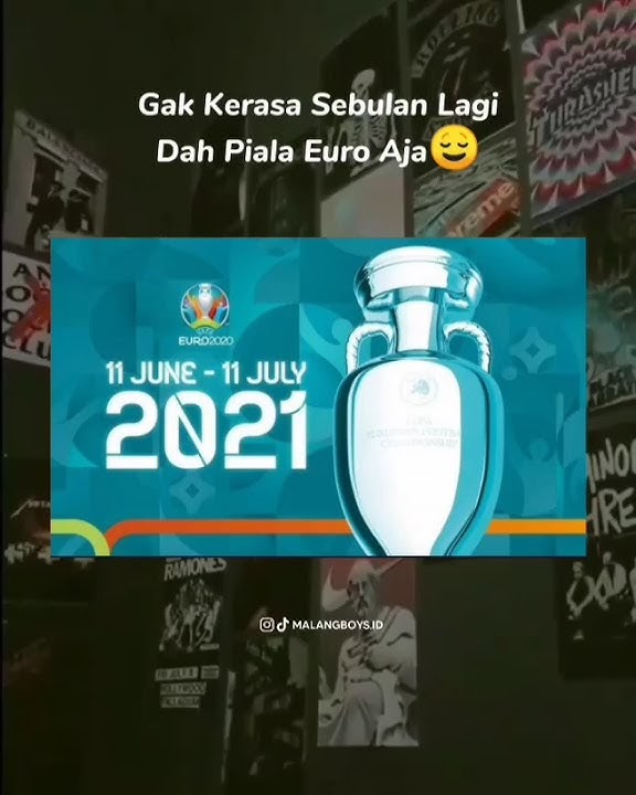 ga kerasa satu bulan lagi euro || storywa euro sepakbola 2021
