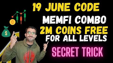 Memefi Today 2M Coins Code - Memefi Secret tap combo Reward MemeFi 19 June Combo Memefi Daily Combo