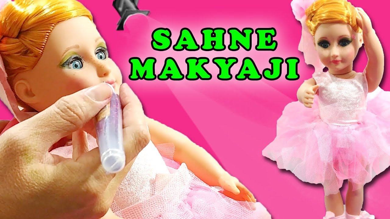 Oyuncak Bebek Aylin �e Sahne Makyajı Yaptım Bale Oyuncak Bebek Aylin �e Sahne Makyajı Yaptım Bale