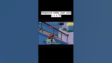 conquered lobby last zone 1 v 2🤡   #bgmi #rankpush #conqueror #duo #pubgmobile #mobilegame #shorts