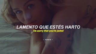 Miley Cyrus - Jaded (Official Video) || Sub. Español + Lyrics