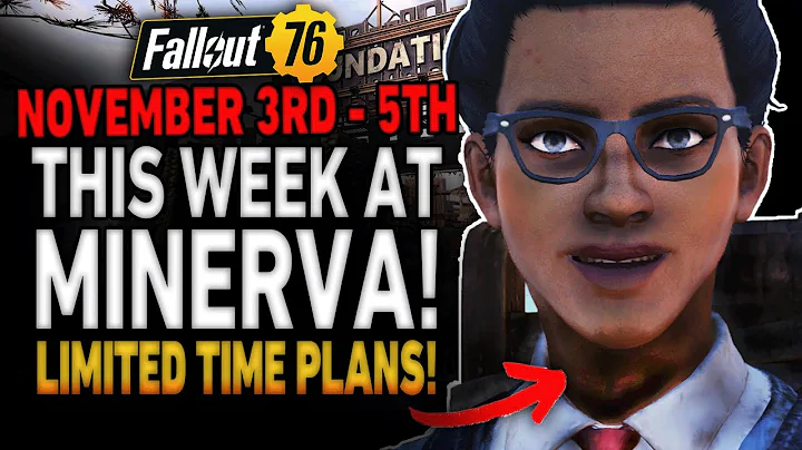 Fallout 76 Minerva Sale Location | November 3rd - 5th