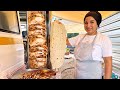 Respect  elle vend 100 doner kebabs par jour dans la rue  cuisine de rue turque