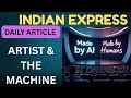ARTIST &amp; THE MACHINE , made by AI or made by human #ai #acting #bollywood #movie