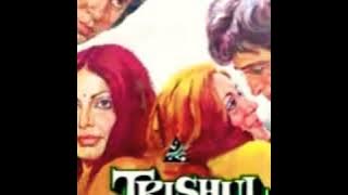 Mohabbat Bade Kaam Ki.Trishul1978.Lata Mangeshkar.Yesudas.KishoreKumar.Khayyam.Sahir.Amitabh B.Rakhi