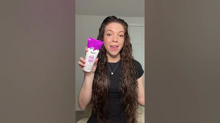 No part curly hair routine on 2C curls #curlyhair #hairtutorial #hair