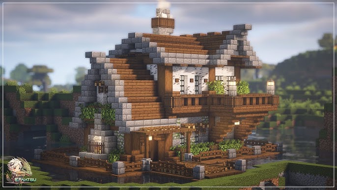 🏡Minecraft Tutorial, Como Construir uma Casa Medieval no Minecraft