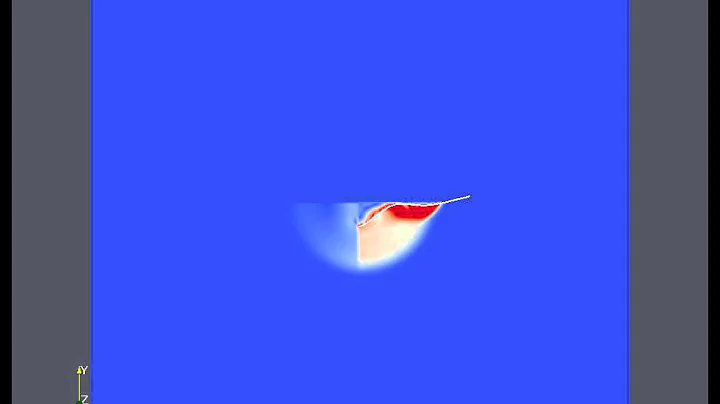 Deformable wedge impacting a free-surface. Lattice Boltzmann & Immersed boundary methods