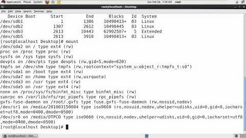permanant mounting fstab in redhat linux rhel 6 in hindi with sarvesh saroha   YouTube