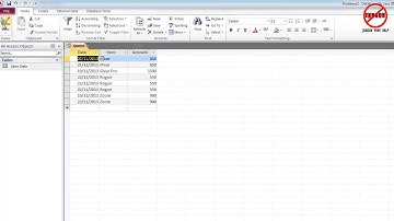Microsoft Access How to Use Make Table Query