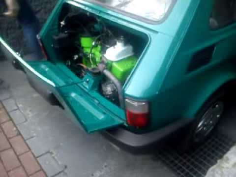 Fiat 126p/Maluch cold start,odpalenie po 3 tygodniach