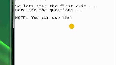 Batch Game - The Quizer