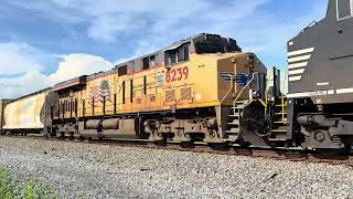 NS 8032 Leads NS 323 Through Warner Robins, GA 8-10-26 NS 8032 Leads NS 323 Through Warner Robins, GA 8-10-26