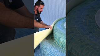 PVC pool liner specialists 🏊‍♀️🐳💧#poolliner #pvc #construction #pool #swimmingpool #luxury #poollife