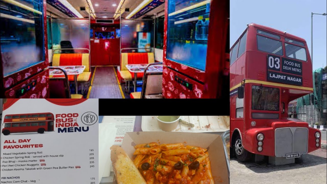 Food Bus Of India Lajpat Nagar Food Bus FBI Vada Pao FB I Maggie