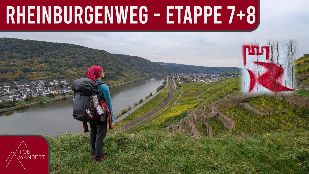 Auf dem Rheinburgenweg - Etappe 7+8 (Rhens - Koblenz - Winningen)