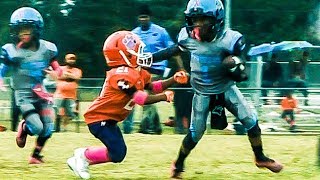 Welcome All Panthers 6U vs. North Henry Tigers Youth Football Highlights