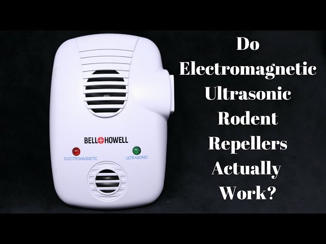 Testing Out An Electromagnetic - Ultrasonic Rodent Repeller. Mousetrap  Monday 