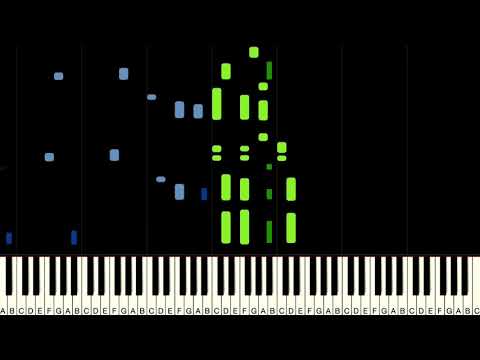 WELLERMAN (Sea Shanty) | Piano Tutorial (Synthesia) plus Sheets