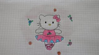 Рисуем Хелло Китти #99 / How to draw Hello kitty