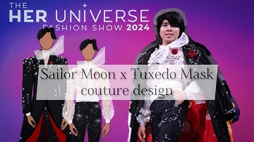 Sailor Moon x Tuxedo Mask, but make it FASHION! 🥀 my submission for the Her Universe Fashion Show