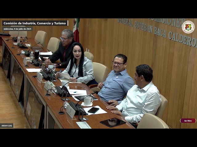 🌐 Comisión de Industria Comercio y Turismo  - Miércoles, 9 de julio de 2025.