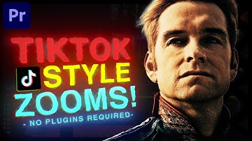 Smooth TikTok Zoom In & Out | Premiere Pro Tutorial