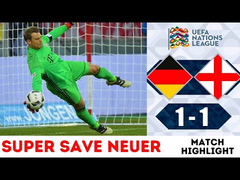 Germany vs England 1-1 Highlights & All Goals | UEFA Nations League 2022 HD | SUPER SAVE Neuer