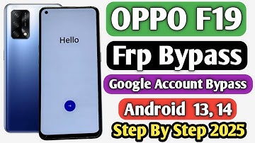Oppo F19 Frp Bypass | Oppo F19 Google Account Bypass | Oppo F19 (CPH2219) Frp Bypass without Pc |