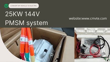Hardcore Test! 25KW PMSM System + 144V105AH Battery (Power & Range)