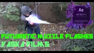 How to make futuristic muzzle flashes (After Effects) - Jack Vaska