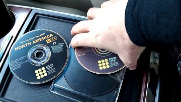 update navigation map on Toyota Sienna