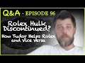 Q&A #96 SS Rolex Hulk to Be Discontinued? Will Higher Demand in Tudor Bump up Rolex Retail Rates?