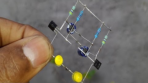 Top 2 simple electronic circuit using Bc547 transistor