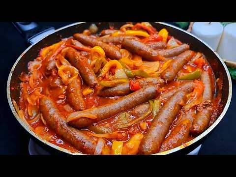 طريقة عمل السجق الشرقي بنفس طعم عربيات الشارع وفي أقل من 10 دقائق