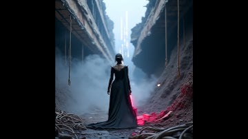 starwars-inspired ai generated Sith lord. using CGDream and KlingAI