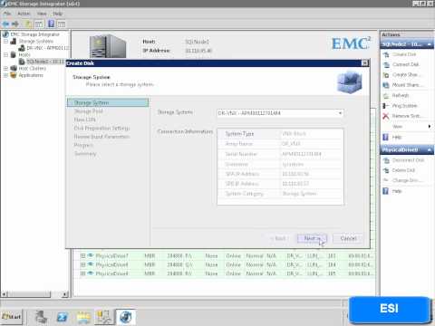 EMC Storage Integrator