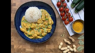 أسرع وصفة صدور دجاج مع حليب جوز الهند | Easy Coconut Chicken Curry Recipe