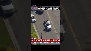 Police chase in Los Angeles as