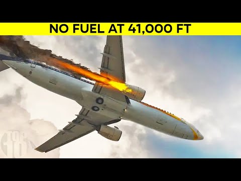 Airplane Ran Out of Fuel at 41,000 Feet, So Pilots Did This